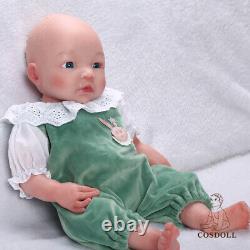 COSDOLL 18'' Full Body Silicone Doll Reborn Baby Doll Newborn Lifelike Baby Doll