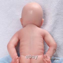 COSDOLL 18'' Full Body Silicone Doll Reborn Baby Doll Newborn Lifelike Baby Doll