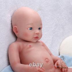 COSDOLL 18'' Full Body Silicone Doll Reborn Baby Doll Newborn Lifelike Baby Doll