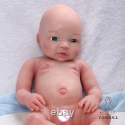 COSDOLL 18'' Full Body Silicone Doll Reborn Baby Doll Newborn Lifelike Baby Doll