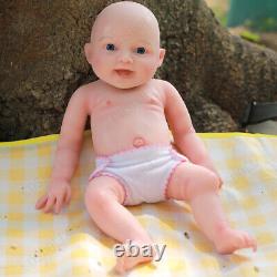 COSDOLL 18 in Smile Girl Realistic Full Platinum Silicone Body Reborn Baby Dolls