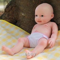 COSDOLL 18 in Smile Girl Realistic Full Platinum Silicone Body Reborn Baby Dolls