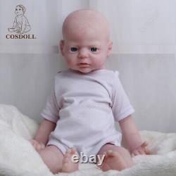COSDOLL 22 Platinum Silicone Reborn Baby Dolls Painted Lifelike Dolls for Gifts