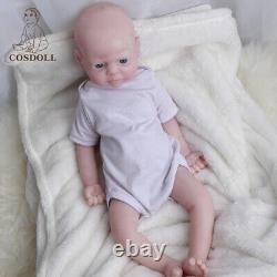 COSDOLL 22 Platinum Silicone Reborn Baby Dolls Painted Lifelike Dolls for Gifts