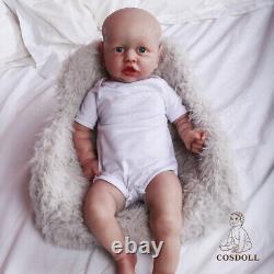 COSDOLL 22 Reborn Baby Dolls Full Silicone Real Baby Doll Newborn Handmade Doll