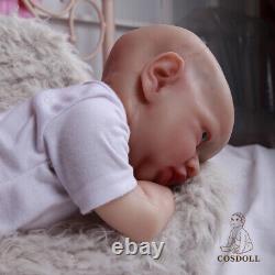 COSDOLL 22 Reborn Baby Dolls Full Silicone Real Baby Doll Newborn Handmade Doll