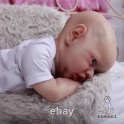 COSDOLL 22 Reborn Baby Dolls Full Silicone Real Baby Doll Newborn Handmade Doll