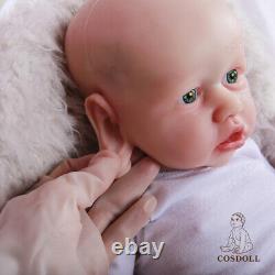 COSDOLL 22 Reborn Baby Dolls Full Silicone Real Baby Doll Newborn Handmade Doll