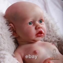 COSDOLL 22 Reborn Baby Dolls Full Silicone Real Baby Doll Newborn Handmade Doll