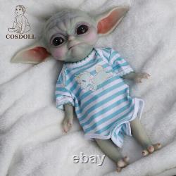 COSDOLL Handmake 13.5? Baby YoYo Full Silicone Elf Doll Full Reborn Babies Doll