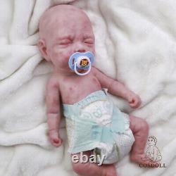 COSODLL 15.7 in Preemie Baby Dolls Reborn Baby Dolls Full Soft Silicone Baby Boy