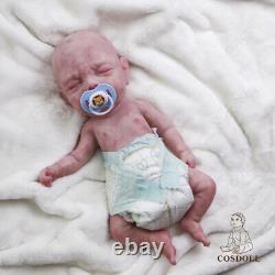 COSODLL 15.7 in Preemie Baby Dolls Reborn Baby Dolls Full Soft Silicone Baby Boy