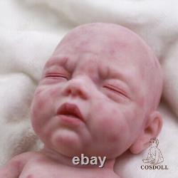 COSODLL 15.7 in Preemie Baby Dolls Reborn Baby Dolls Full Soft Silicone Baby Boy