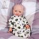 Cosodll 17 Reborn Baby Doll Full Platinum Silicone Baby Dolls Newborn Baby Girl