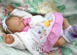 CURRENTLY MAKING Reborn baby girl Faith 16 preemie JosyNN PHOTOS TO ADD