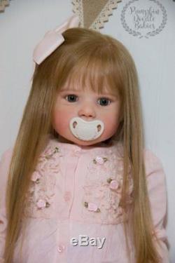 CUSTOM ORDER Lilly Reborn Doll Toddler Baby Girl Lily by Regina Swialkowski