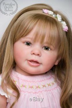 CUSTOM ORDER Reborn Doll Baby Girl Katie Marie by Ann Timmerman Toddler