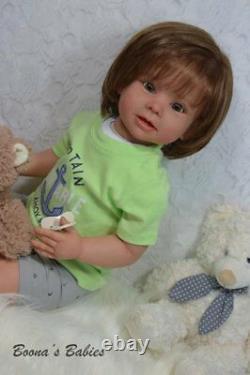 CUSTOM ORDER Reborn Doll Standing Toddler Bonnie by Linda Murray
