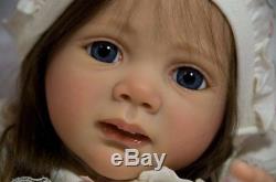 CUSTOM ORDER Reborn Toddler Doll Baby Girl Fritzi by Karola Wegerich