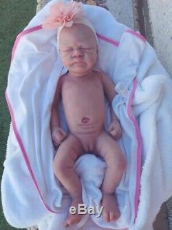 CUSTOM ORDER Silicone baby doll full body Africa reborn sweet chocolates