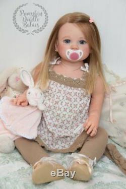 CUSTOM ORDER reborn doll baby girl Gabriella by Regina Swialkowski small toddler