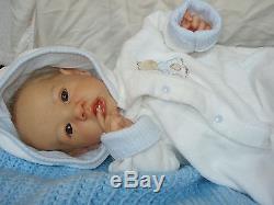 CUSTOM Reborn Baby Girl OR Boy SASKIA by Bonnie Brown Newborn Doll