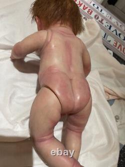 Charming full body vinyl baby Anatomically correct boy