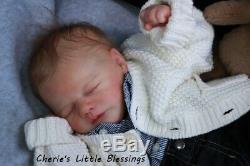 Cherie's Little BlessingsReborn DollBabyBoyRealBornBrooklyn Asleep