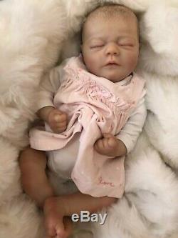 Cherish Dolls Bountiful Baby Realborn Brooklyn Reborn Doll Baby Girl 20 Hair