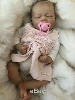 Cherish Dolls Bountiful Baby Realborn Brooklyn Reborn Doll Baby Girl 20 Hair