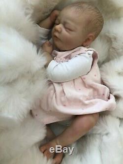 Cherish Dolls Bountiful Baby Realborn Brooklyn Reborn Doll Baby Girl 20 Hair