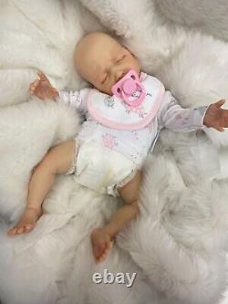 Cherish Dolls New Reborn Baby Girl Luna Babies 18 Realistic Doll Tiny Newborn