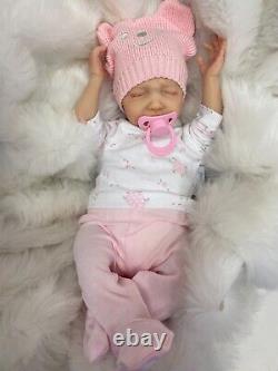 Cherish Dolls New Reborn Baby Girl Luna Babies 18 Realistic Doll Tiny Newborn