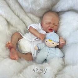 Cherish Dolls Realborn Reborn Baby Boy Doll Rory 18 Sleeping Newborn Hair Uk
