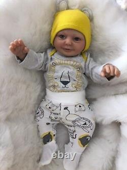 Cherish Dolls Reborn Doll Baby Boy Billy Realistic 20 Real Lifelike Childs Eyes