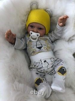 Cherish Dolls Reborn Doll Baby Boy Billy Realistic 20 Real Lifelike Childs Eyes