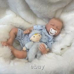 Cherish Dolls Reborn Doll Baby Boy Noah 20 Newborn Painted Hair Sleeping Uk