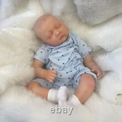 Cherish Dolls Reborn Doll Baby Boy Noah 20 Newborn Painted Hair Sleeping Uk