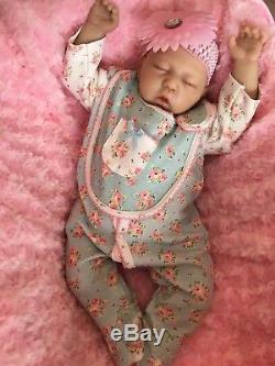 Cherish Dolls Reborn Doll Baby Girl Scarlett Realistic 18 Real Lifelike Childs
