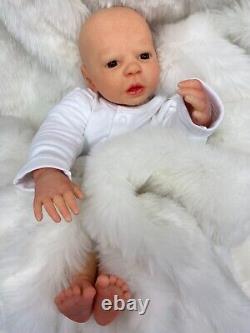 Cherish Dolls Starter Reborn Baby Boy Doll 2.4lb Harry 1/4 Limbs 20 Newborn Uk