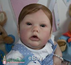 Collectible Reborn Lifelike Art Doll N. Blick Penny by Amy's Dollhouse