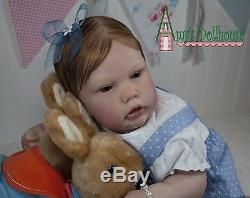 Collectible Reborn Lifelike Art Doll N. Blick Penny by Amy's Dollhouse