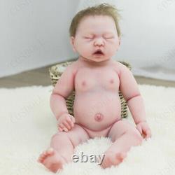 Cosdoll Full Body Solid Silicone Reborn 47cm Realistic Lifelike Girl Baby Doll