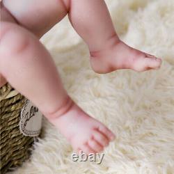 Cosdoll Full Body Solid Silicone Reborn 47cm Realistic Lifelike Girl Baby Doll