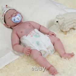 Cosdoll Full Body Solid Silicone Reborn 47cm Realistic Lifelike Girl Baby Doll