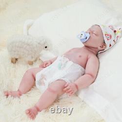 Cosdoll Full Body Solid Silicone Reborn 47cm Realistic Lifelike Girl Baby Doll