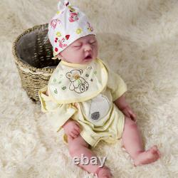 Cosdoll Full Body Solid Silicone Reborn 47cm Realistic Lifelike Girl Baby Doll