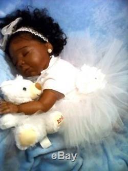 Custom (AA), Ethnic Realistic Reborn Baby Girl Doll, Chrisy