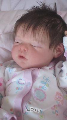 Custom Bespoke ARIELLA NOAH made reborn newborn fake baby life doll reva xmas