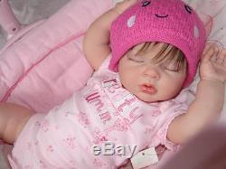 Custom Bespoke ARIELLA NOAH made reborn newborn fake baby life doll reva xmas